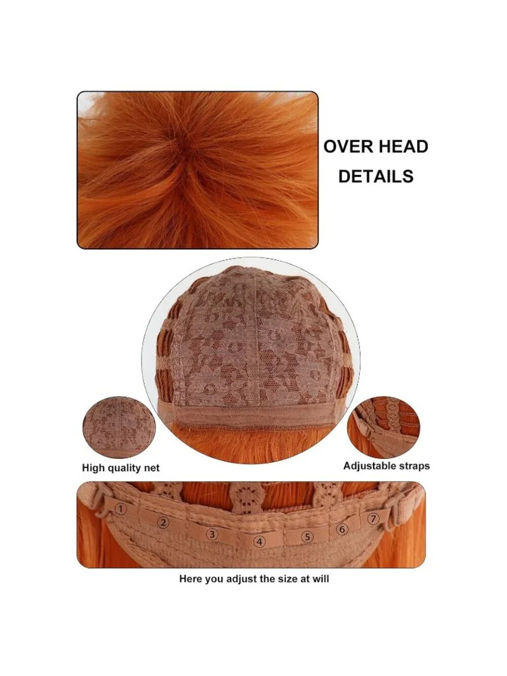 Men's Lime Green Synthetic Fiber Short Blonde Golden Cosplay Modern Wigs
